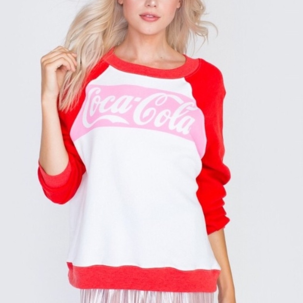 WILDFOX COCA-COLA CLASSIC SOMMERS SWEATSHIRT NWOT!